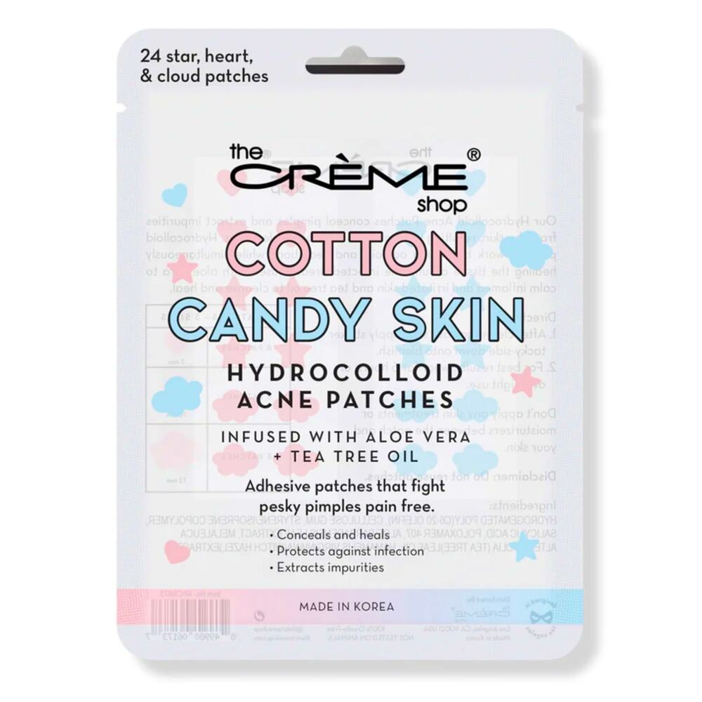 The Creme Shop Cotton Candy Skin Hydrocolloid Acne Patches